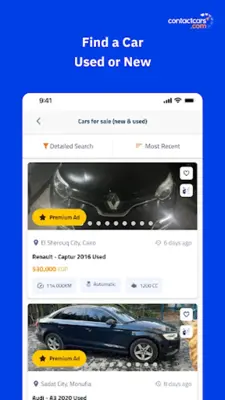 ContactCars android App screenshot 1
