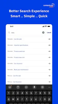 ContactCars android App screenshot 3